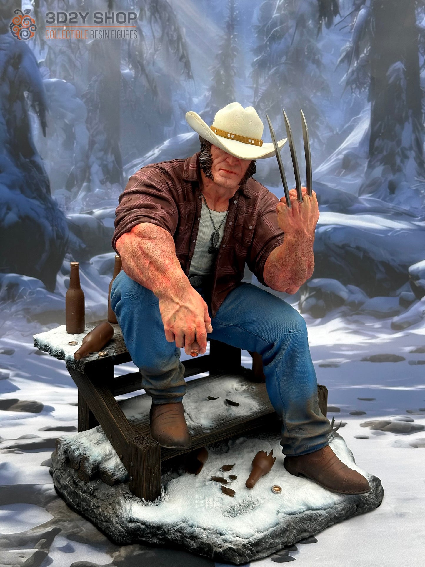 Logan | Hand-Painted Figure | Magnetized