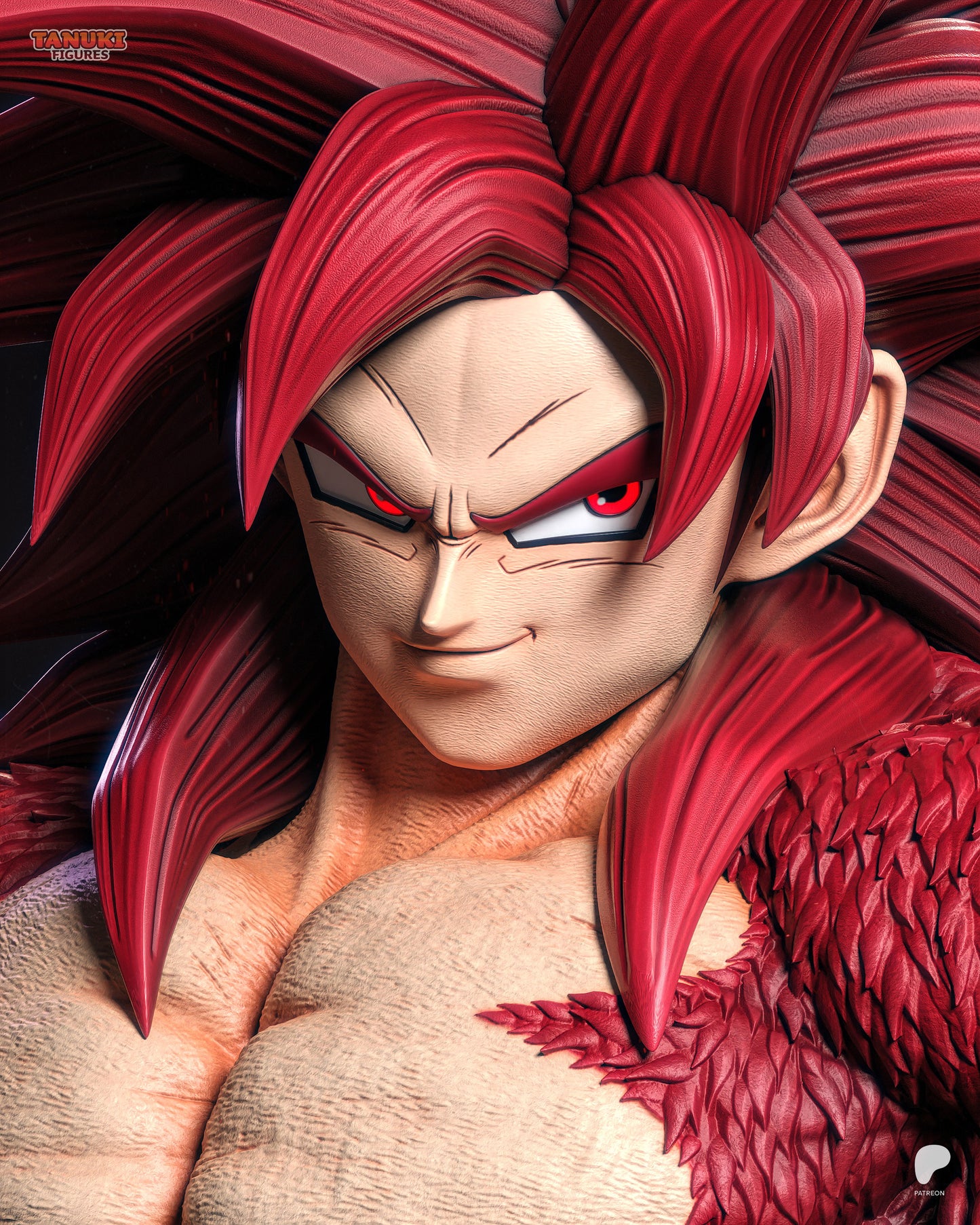 Goku SSJ4 - Dragon Ball | Hand-Painted Figure | Magnetized