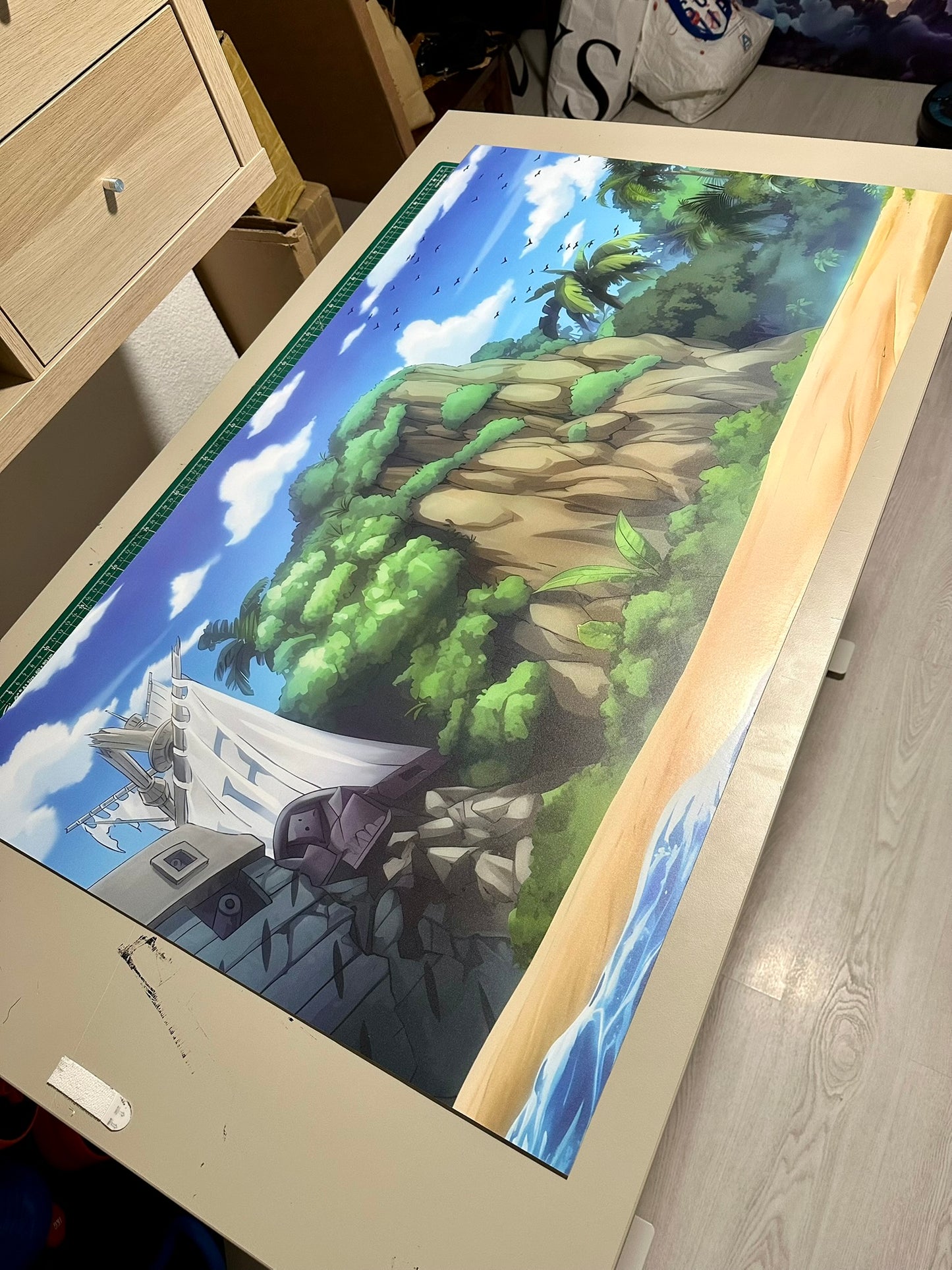 Background Custom Size