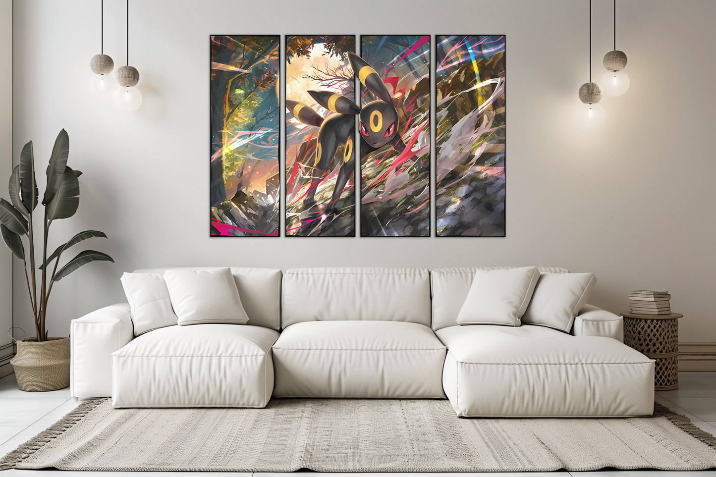 Wall Art Pokemon | Umbreon | 3D Effect