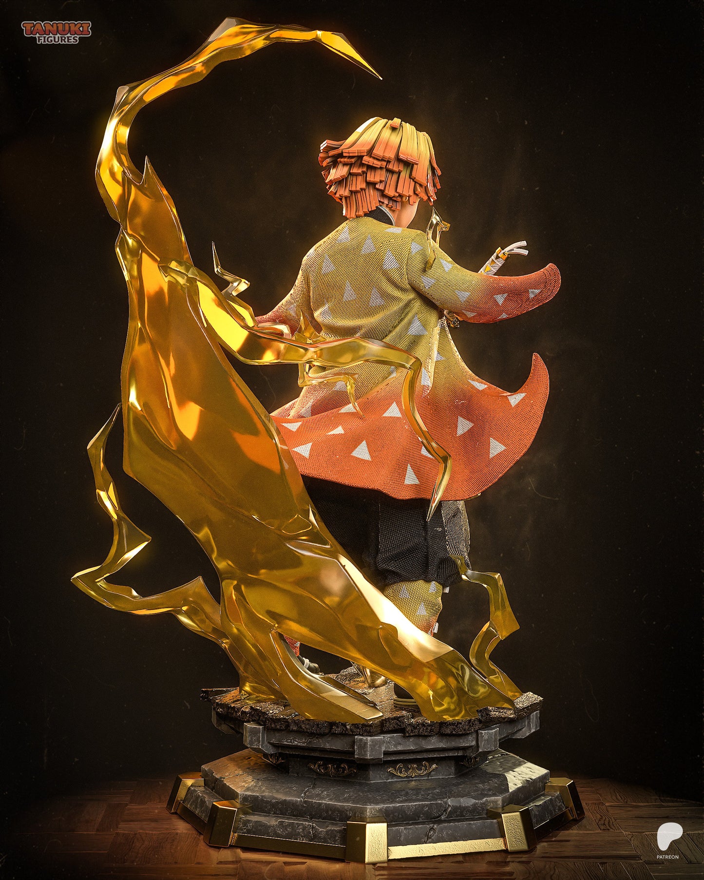 Zenitsu - Demon Slayer | Hand-Painted Figure | Magnetized