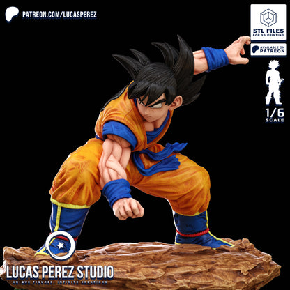 Goku VS - Lucas Perez | Hand-Painted Figure | Magnetized