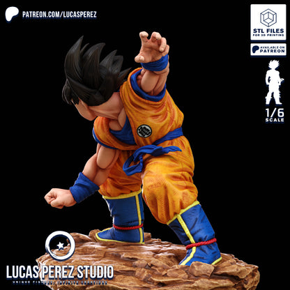 Goku VS - Lucas Perez | Hand-Painted Figure | Magnetized