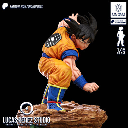 Goku VS - Lucas Perez | Hand-Painted Figure | Magnetized