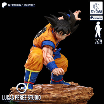 Goku VS - Lucas Perez | Hand-Painted Figure | Magnetized