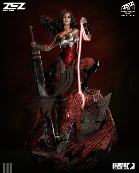 Wonder Woman | Hand-Painted Figure | Magnetized