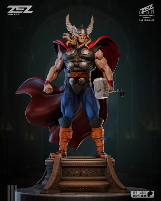 THOR – MUSEUM POSE | Hand-Painted Figure | Magnetized