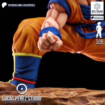 Goku VS - Lucas Perez | Hand-Painted Figure | Magnetized