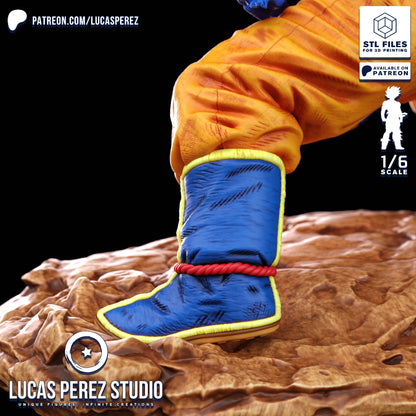 Goku VS - Lucas Perez | Hand-Painted Figure | Magnetized
