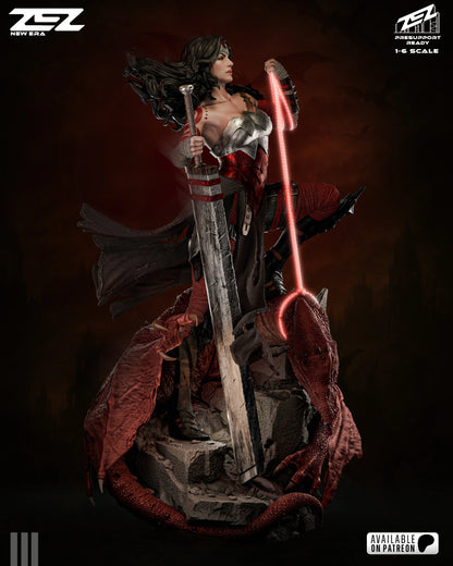 Wonder Woman Absolute ZEZ Studios | Hand-Painted Figure | Magnetized