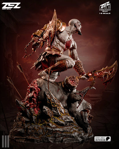 Kratos ZEZ Studios | Hand-Painted Figure | Magnetized
