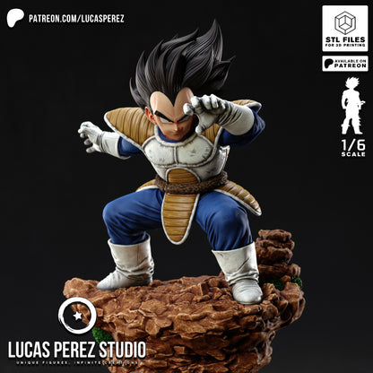 Vegeta VS - Lucas Perez | Hand-Painted Figure | Magnetized