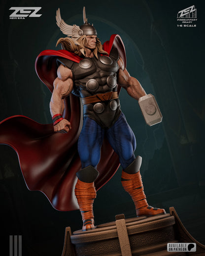 THOR – MUSEUM POSE | Hand-Painted Figure | Magnetized