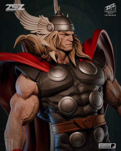 THOR – MUSEUM POSE | Hand-Painted Figure | Magnetized
