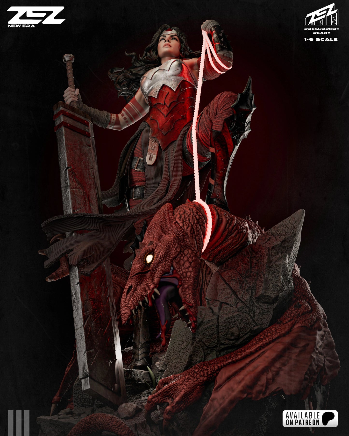 Wonder Woman | Hand-Painted Figure | Magnetized