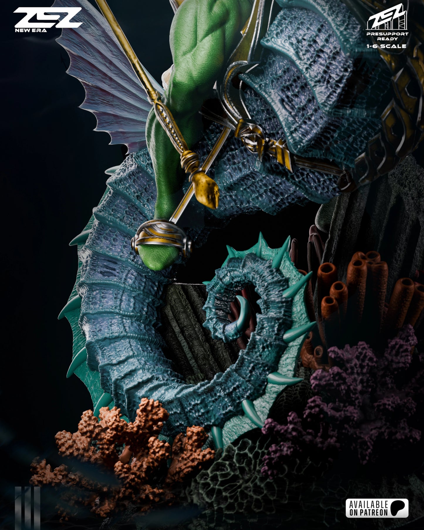 Aquaman – King of Atlantis | Hand-Painted Figure | Magnetized