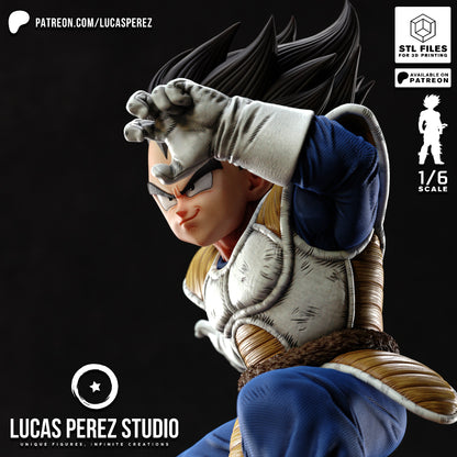 Vegeta VS - Lucas Perez | Hand-Painted Figure | Magnetized