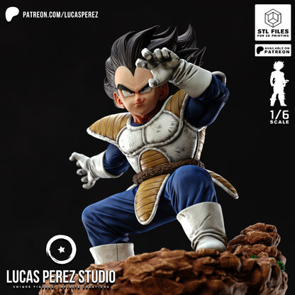 Vegeta VS - Lucas Perez | Hand-Painted Figure | Magnetized