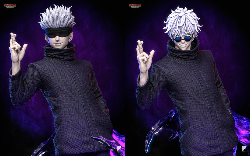 Satoru Gojo – Jujutsu Kaisen | Hand-Painted Figure | Magnetized