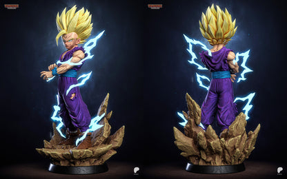 Gohan SSJ2 - Dragon Ball | Hand-Painted Figure | Magnetized