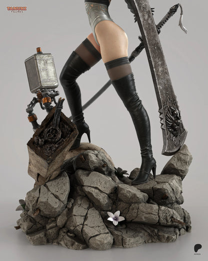 2B - NieR Automata | Hand-Painted Figure | Magnetized