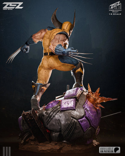 Wolverine | Hand-Painted Figure | Magnetized