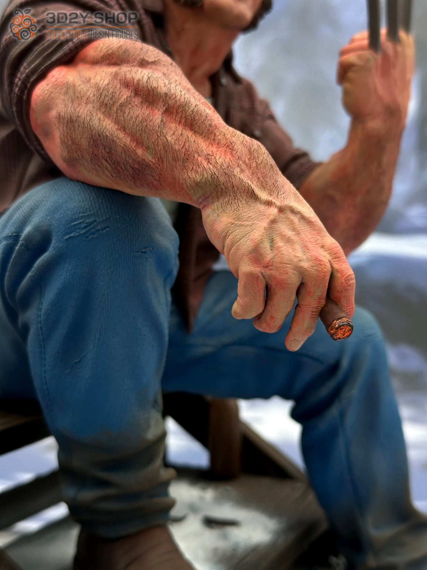 Logan | Hand-Painted Figure | Magnetized