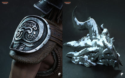 Dovahkiin | Hand-Painted Figure | Magnetized