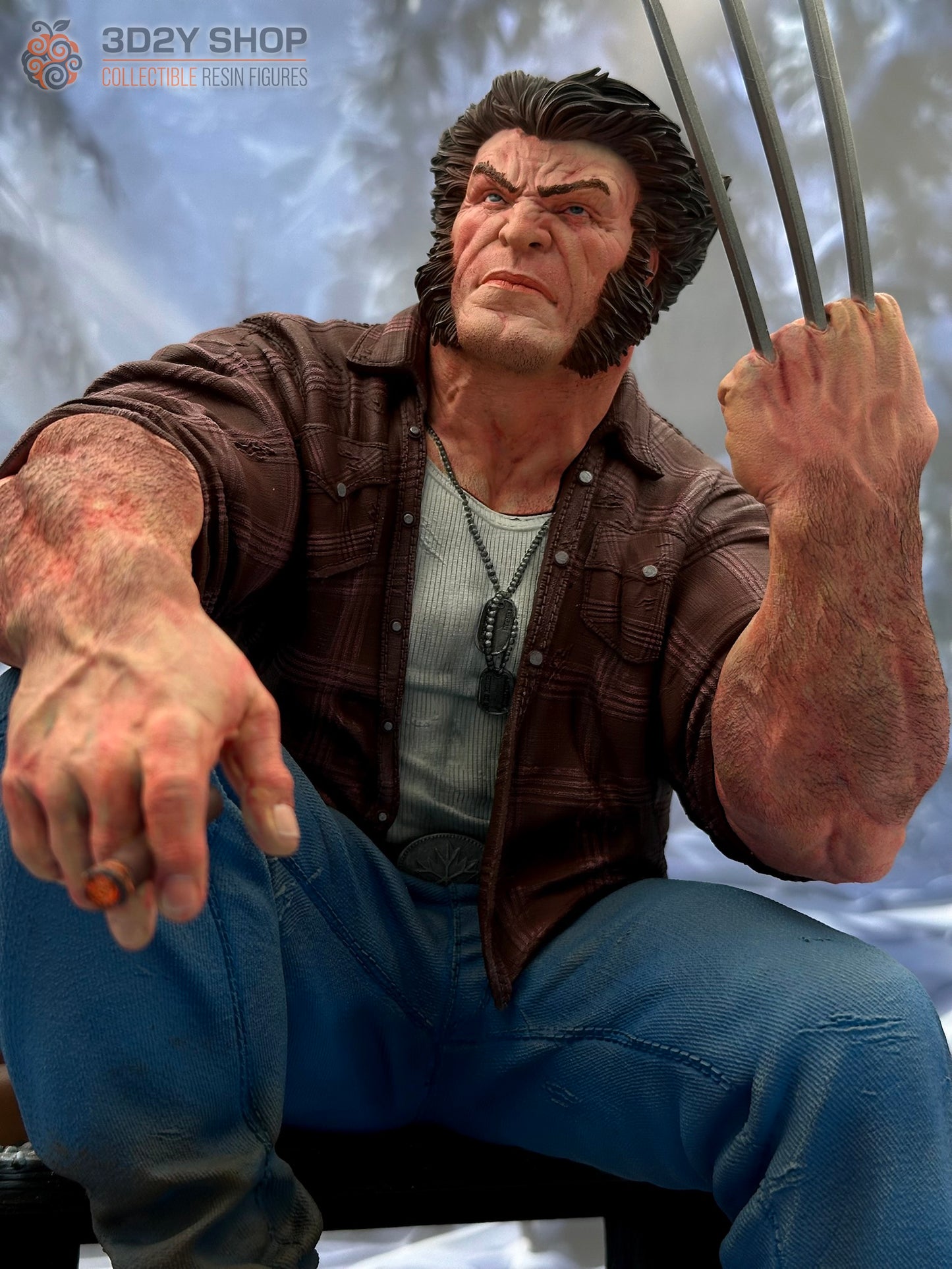 Logan | Hand-Painted Figure | Magnetized