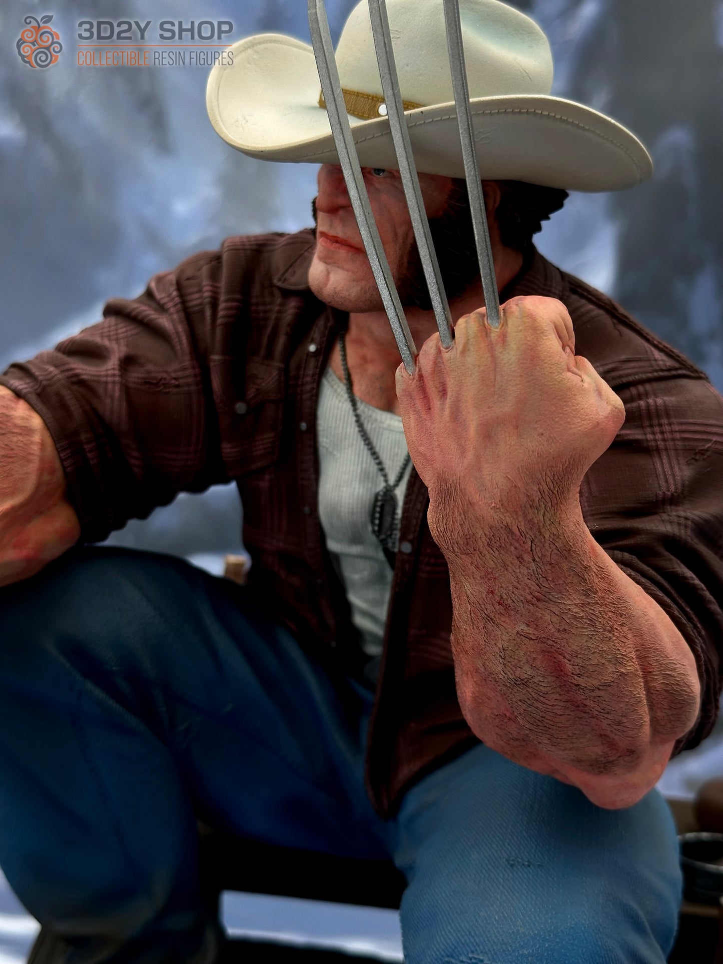 Logan | Hand-Painted Figure | Magnetized