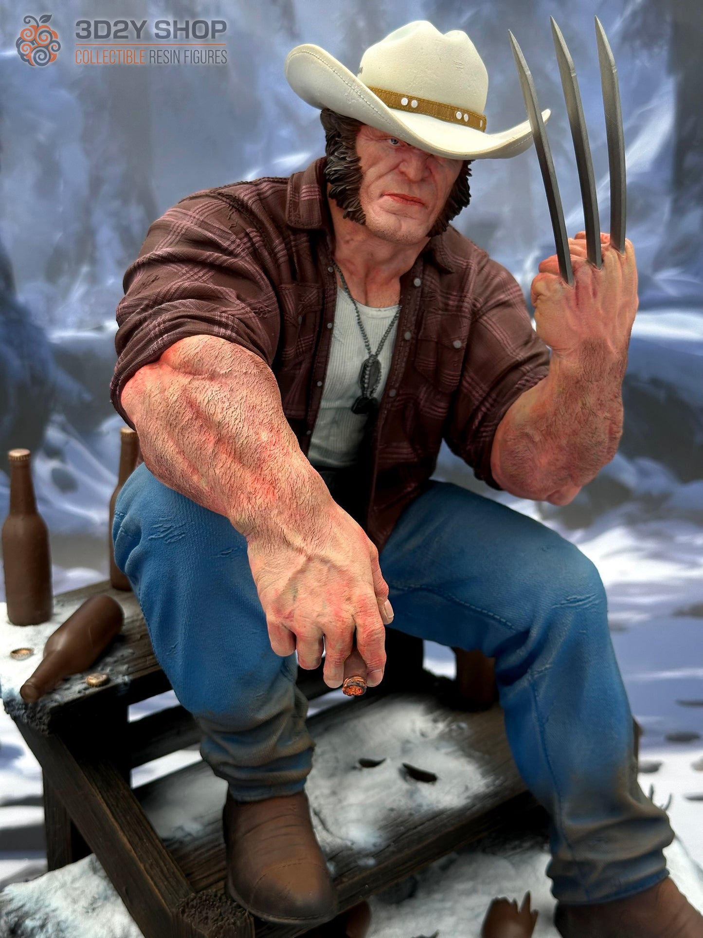 Logan | Hand-Painted Figure | Magnetized