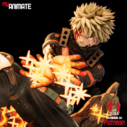 Bakugo | Hand-Painted Figure | Magnetized