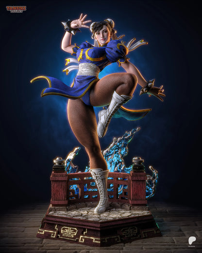 Chun-Li | Hand-Painted Figure | Magnetized