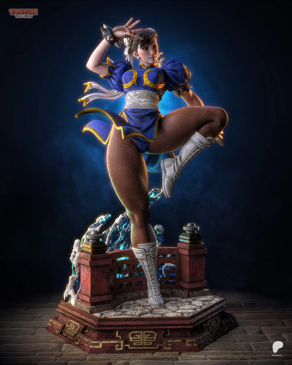 Chun-Li | Hand-Painted Figure | Magnetized
