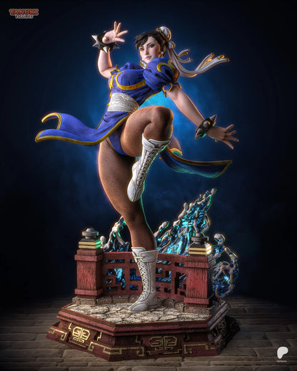 Chun-Li | Hand-Painted Figure | Magnetized