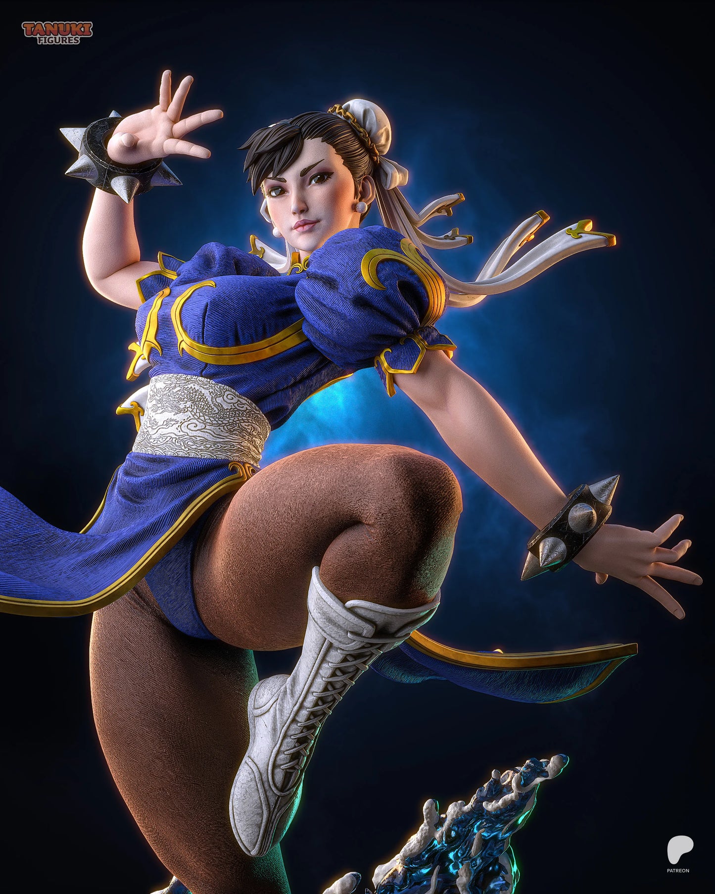 Chun-Li | Hand-Painted Figure | Magnetized