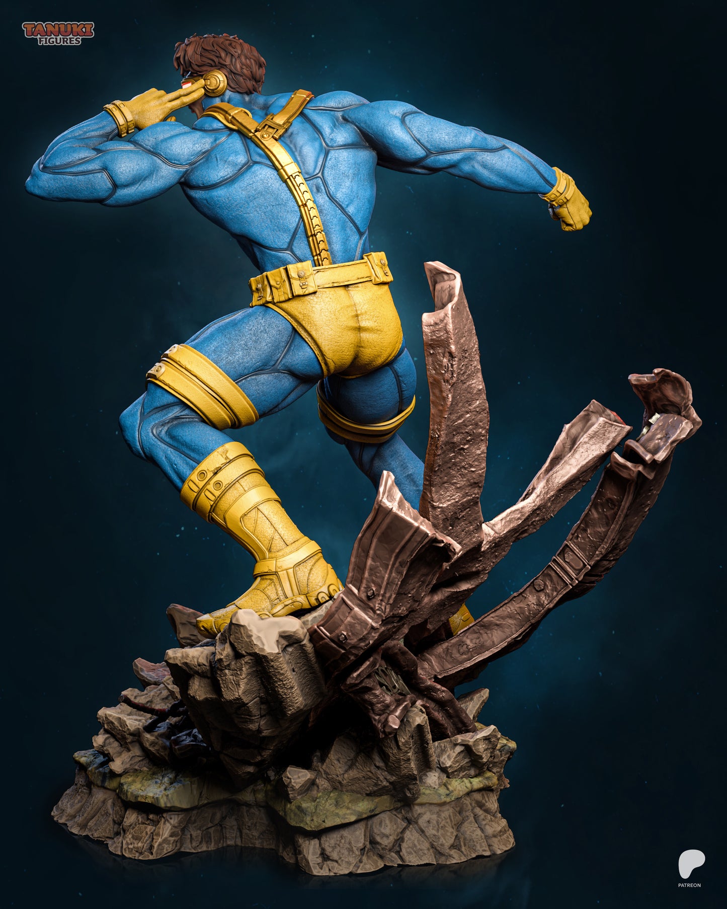 Cyclops - X-Men | Hand-Painted Figure | Magnetized