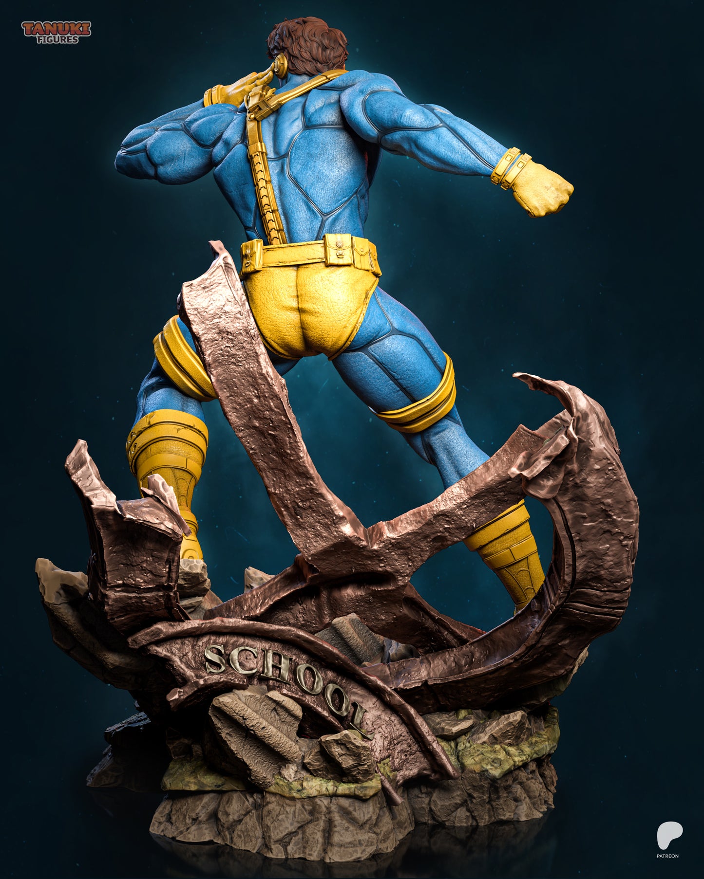 Cyclops - X-Men | Hand-Painted Figure | Magnetized