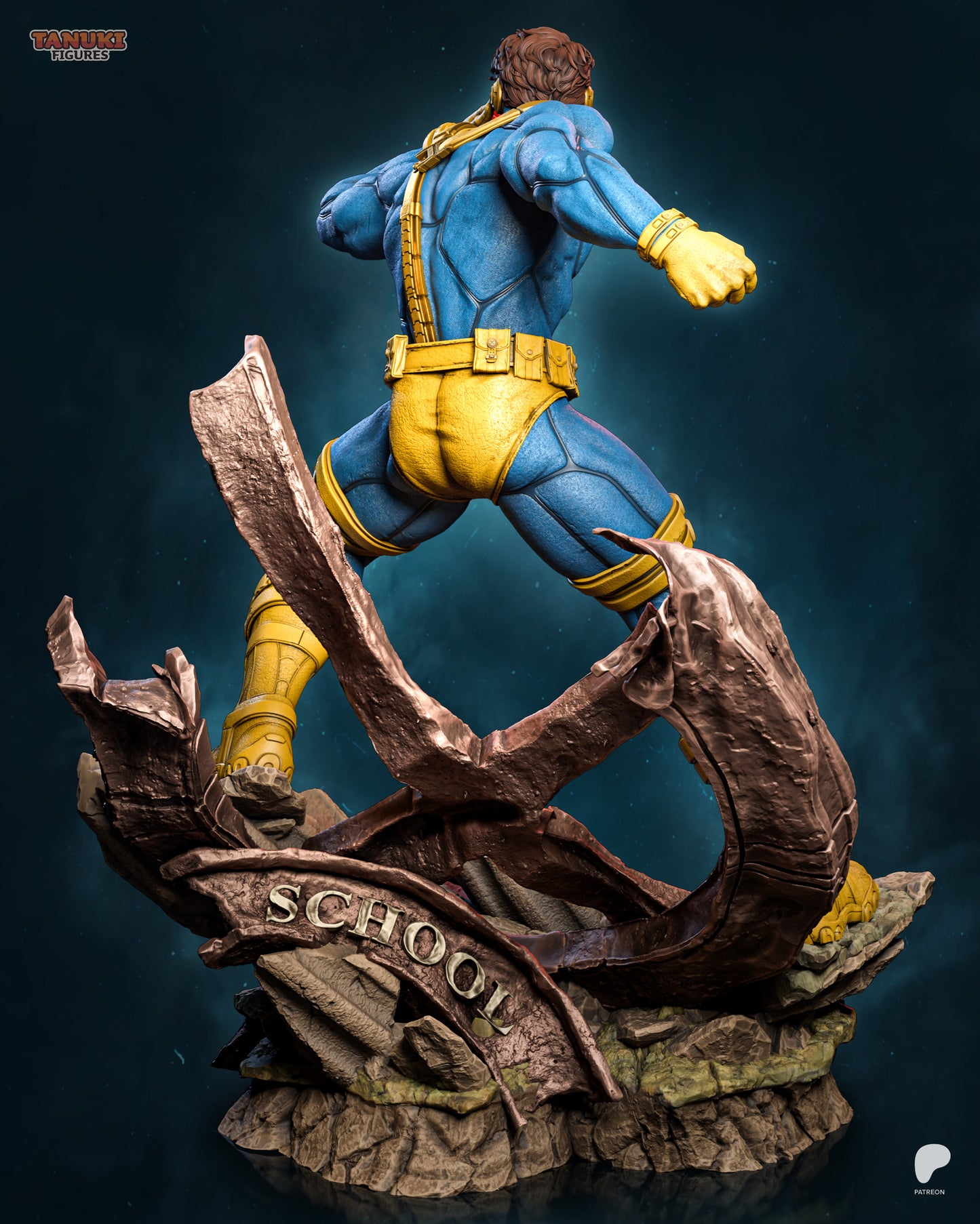 Cyclops - X-Men | Hand-Painted Figure | Magnetized