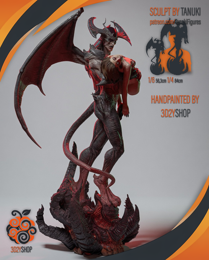 Devilman  | Hand-Painted Figure | Magnetized