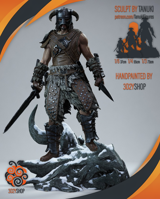 Dovahkiin | Hand-Painted Figure | Magnetized