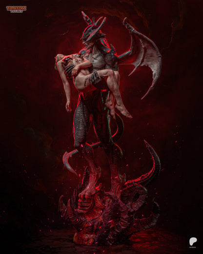 Devilman  | Hand-Painted Figure | Magnetized