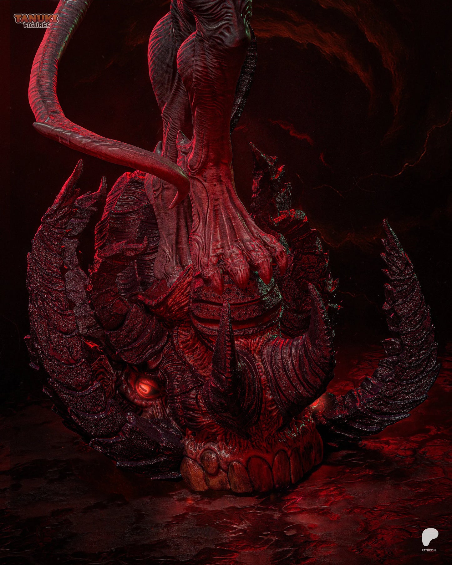 Devilman  | Hand-Painted Figure | Magnetized