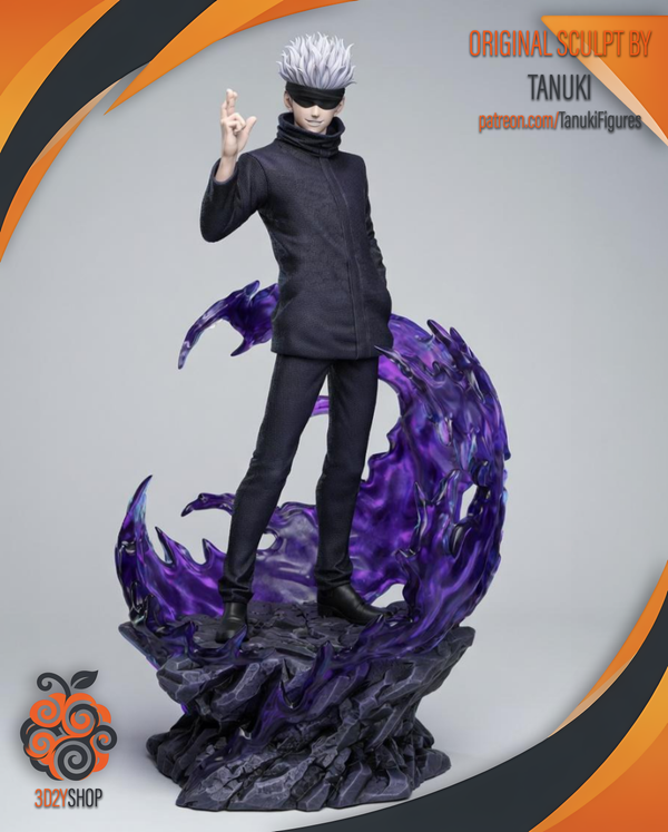 Satoru Gojo – Jujutsu Kaisen | Hand-Painted Figure | Magnetized