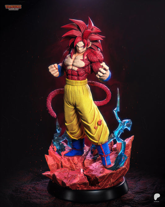 Goku SSJ4 - Dragon Ball | Hand-Painted Figure | Magnetized