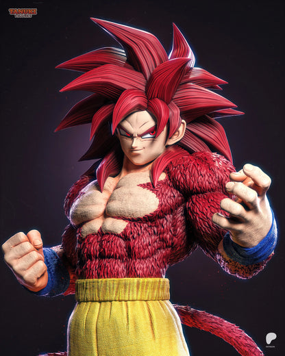 Goku SSJ4 - Dragon Ball | Hand-Painted Figure | Magnetized