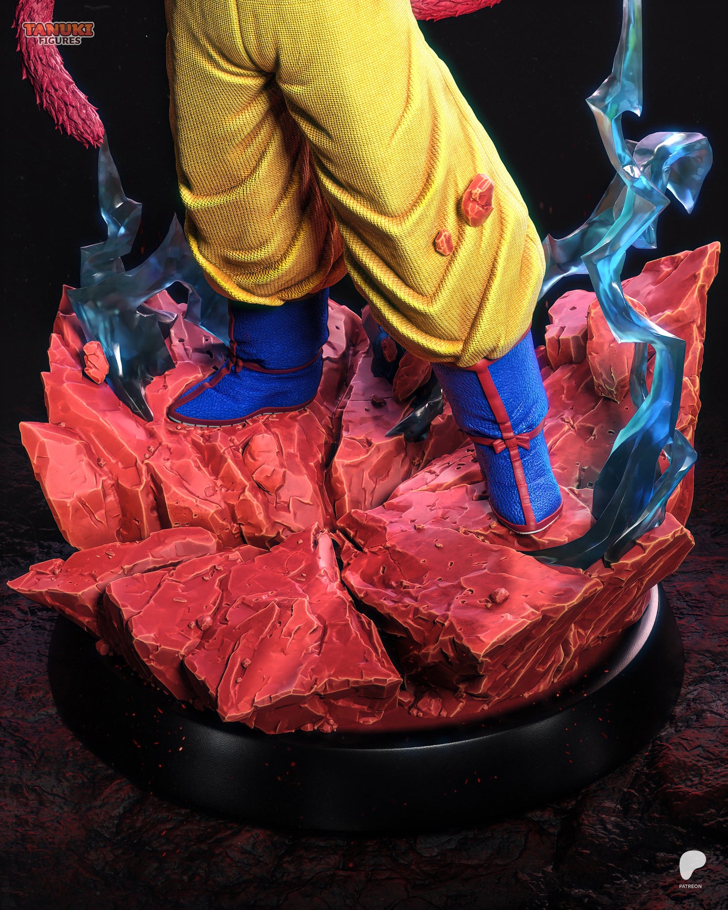 Goku SSJ4 - Dragon Ball | Hand-Painted Figure | Magnetized
