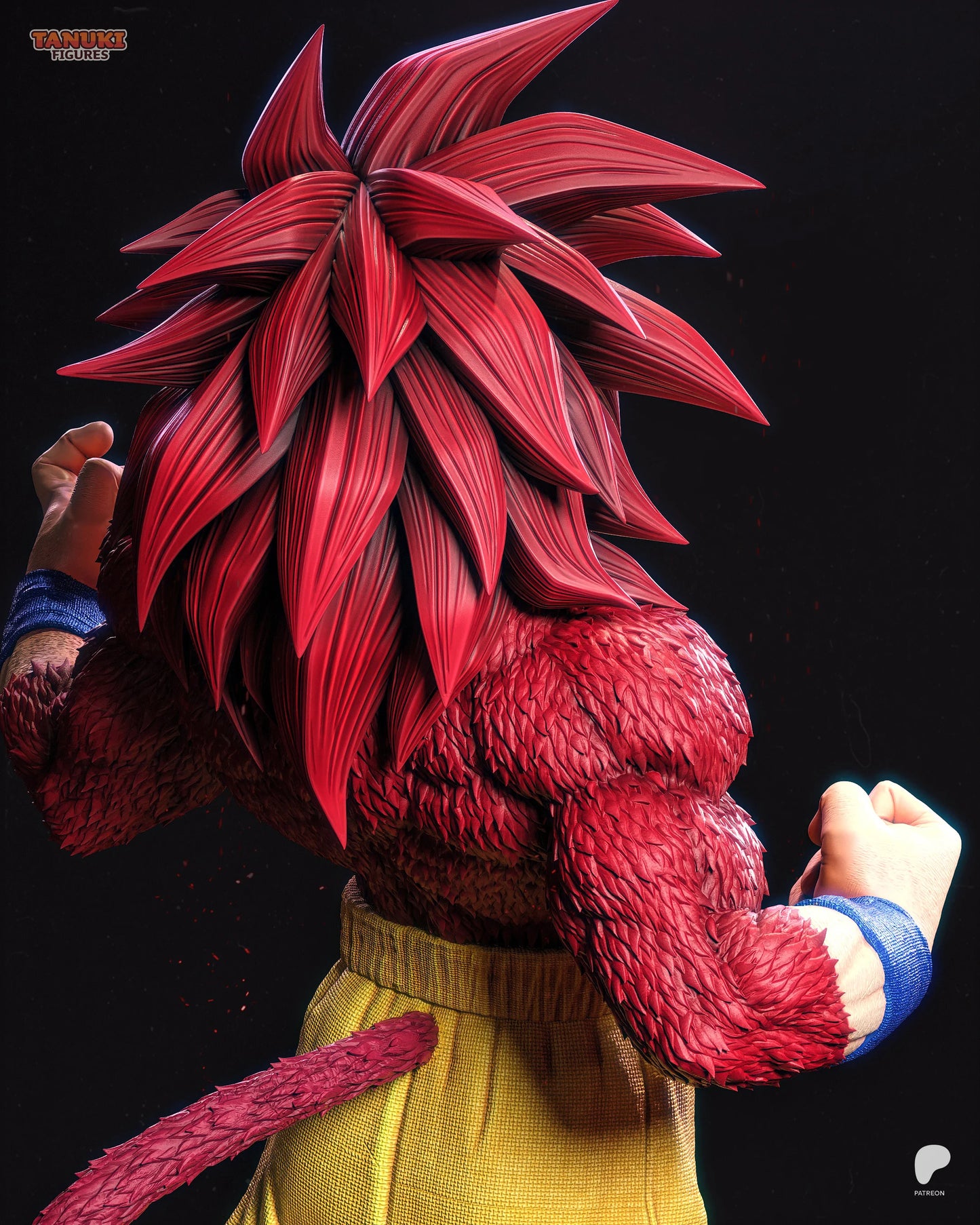 Goku SSJ4 - Dragon Ball | Hand-Painted Figure | Magnetized