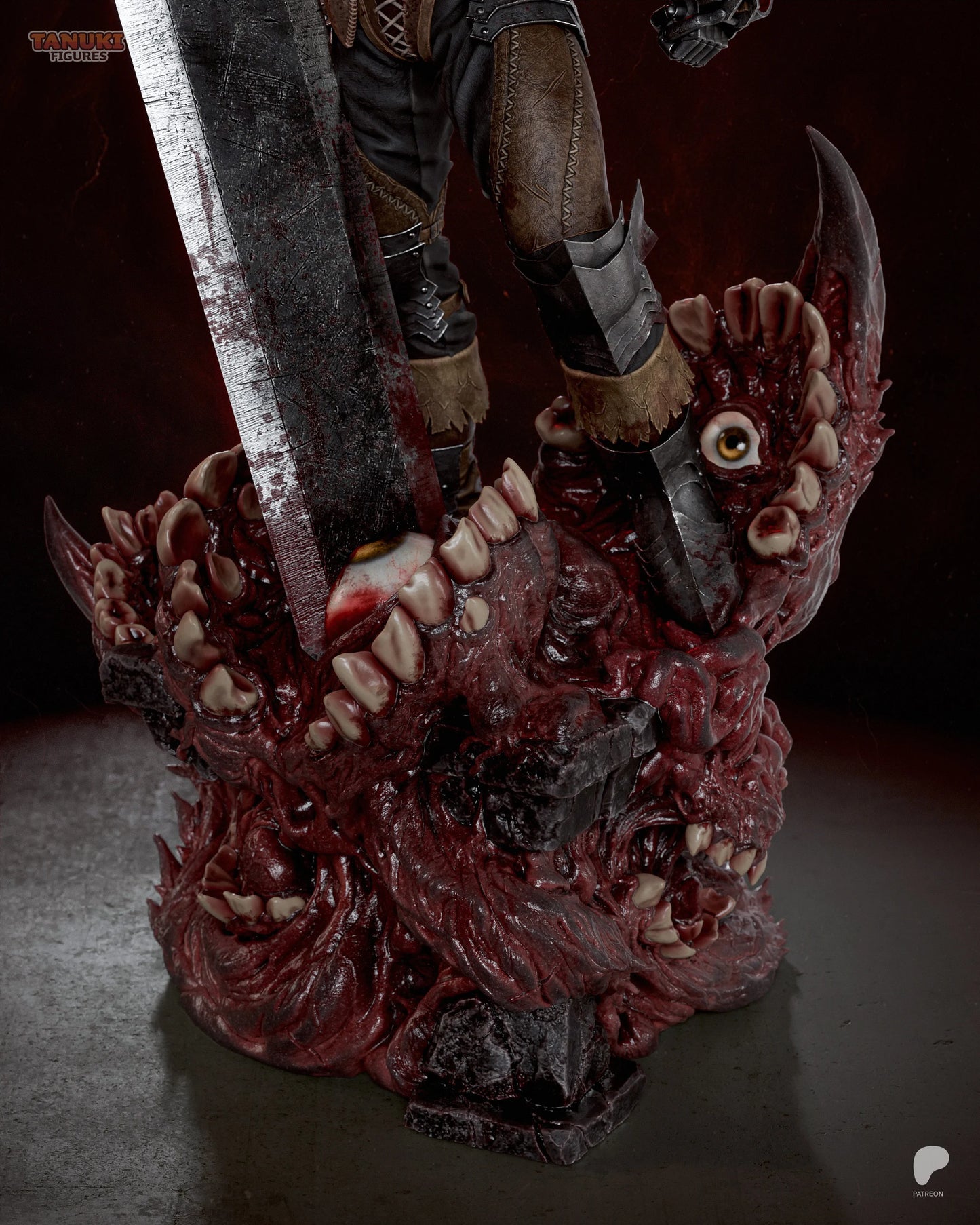 Guts - Berserk | Hand-Painted Figure | Magnetized
