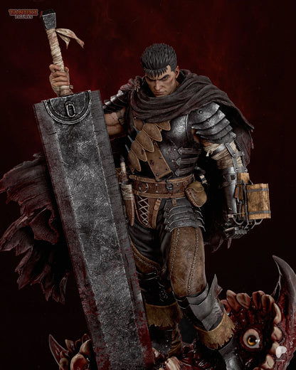 Guts - Berserk | Hand-Painted Figure | Magnetized